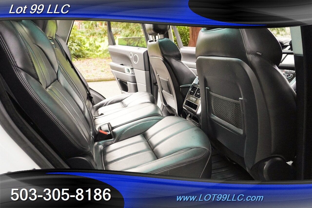 2016 Land Rover Range Rover Sport HSE 4X4 V6 Supercharged Only 51K Heated Leather  Pano Roof GPS Premium Wheels Newer Tires FRIDGE 2 OWNERS - Photo 18 - Milwaukie, OR 97267