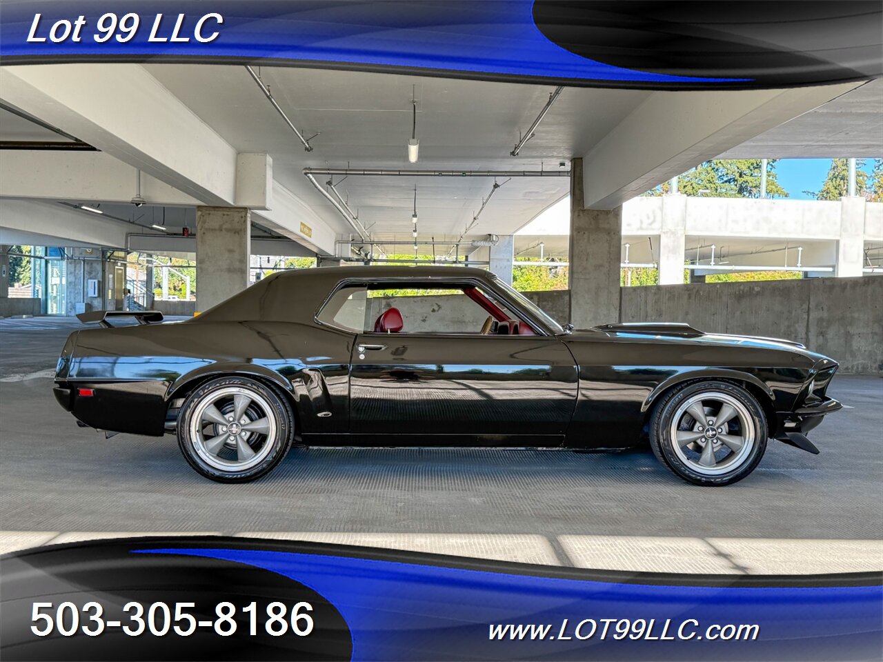 1969 Ford Mustang 351 V8 New Red Interior & Headliner 17 " Wheels New Tires Front Disc Brakes - Photo 5 - Milwaukie, OR 97267