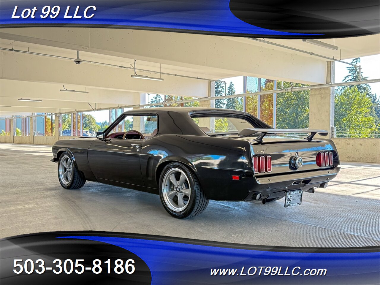 1969 Ford Mustang 351 V8 New Red Interior & Headliner 17 " Wheels New Tires Front Disc Brakes - Photo 8 - Milwaukie, OR 97267