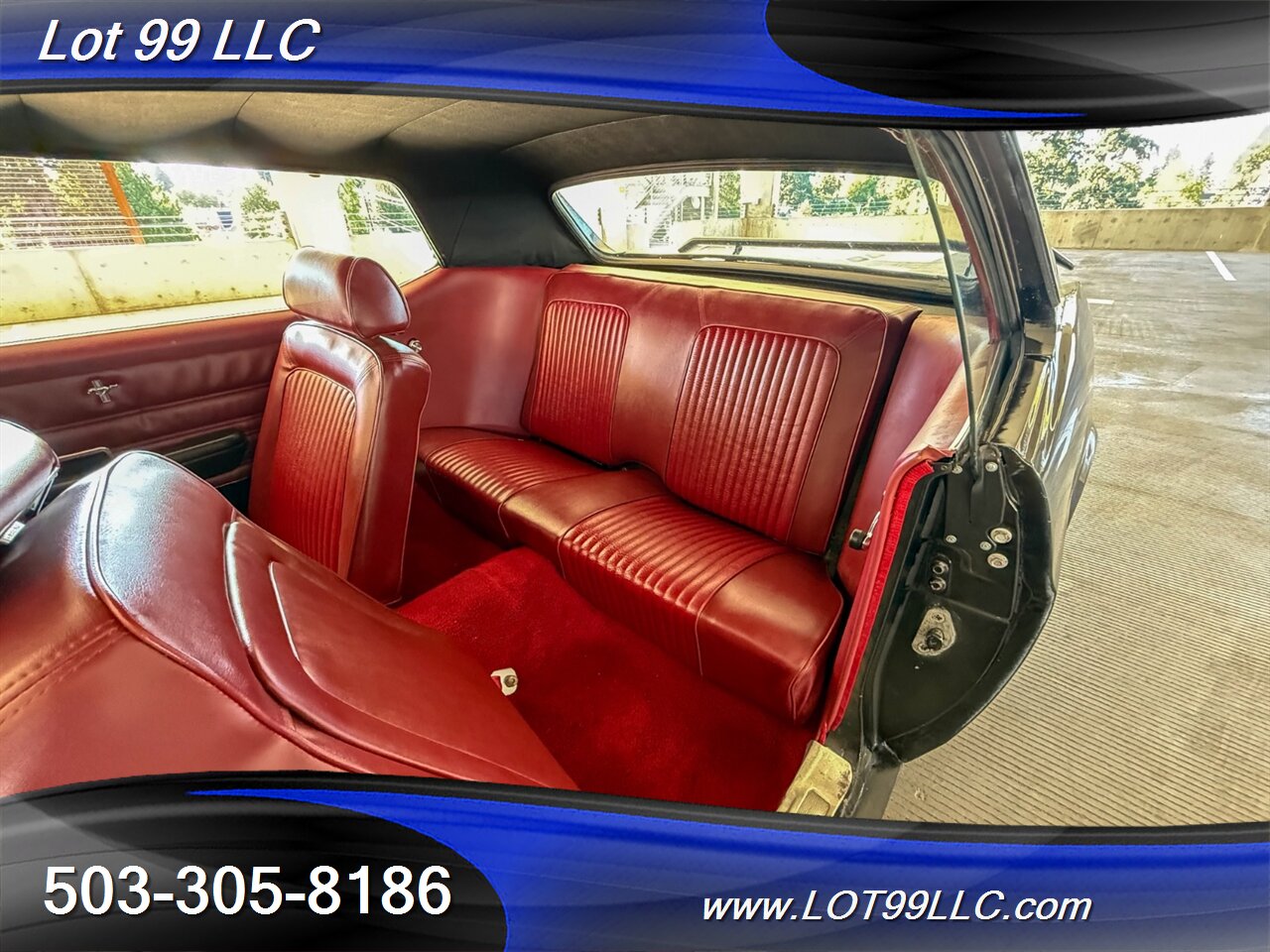 1969 Ford Mustang 351 V8 New Red Interior & Headliner 17 " Wheels New Tires Front Disc Brakes - Photo 37 - Milwaukie, OR 97267
