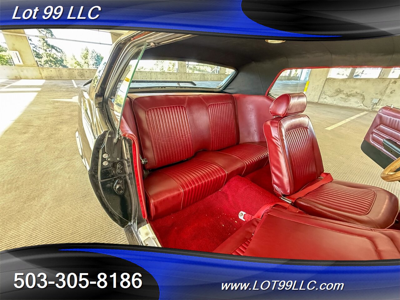 1969 Ford Mustang 351 V8 New Red Interior & Headliner 17 " Wheels New Tires Front Disc Brakes - Photo 17 - Milwaukie, OR 97267