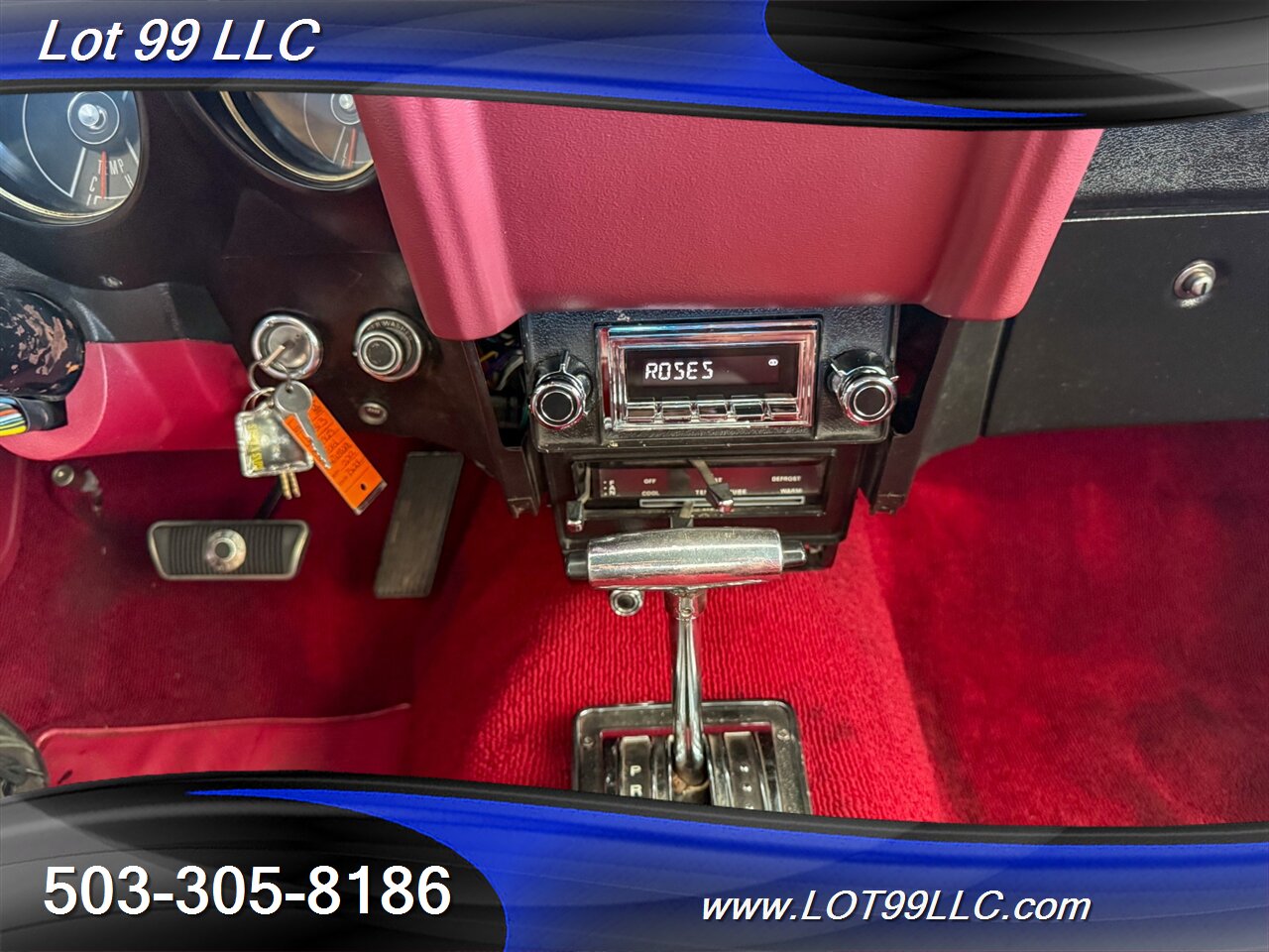 1969 Ford Mustang 351 V8 New Red Interior & Headliner 17 " Wheels New Tires Front Disc Brakes - Photo 14 - Milwaukie, OR 97267