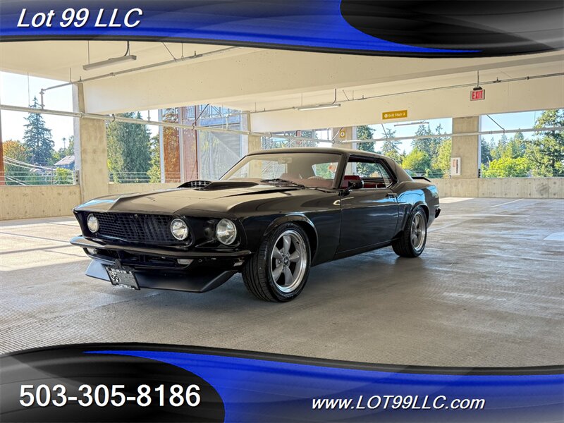 1969 Ford Mustang 351 V8 New Red Interior & Headliner  17