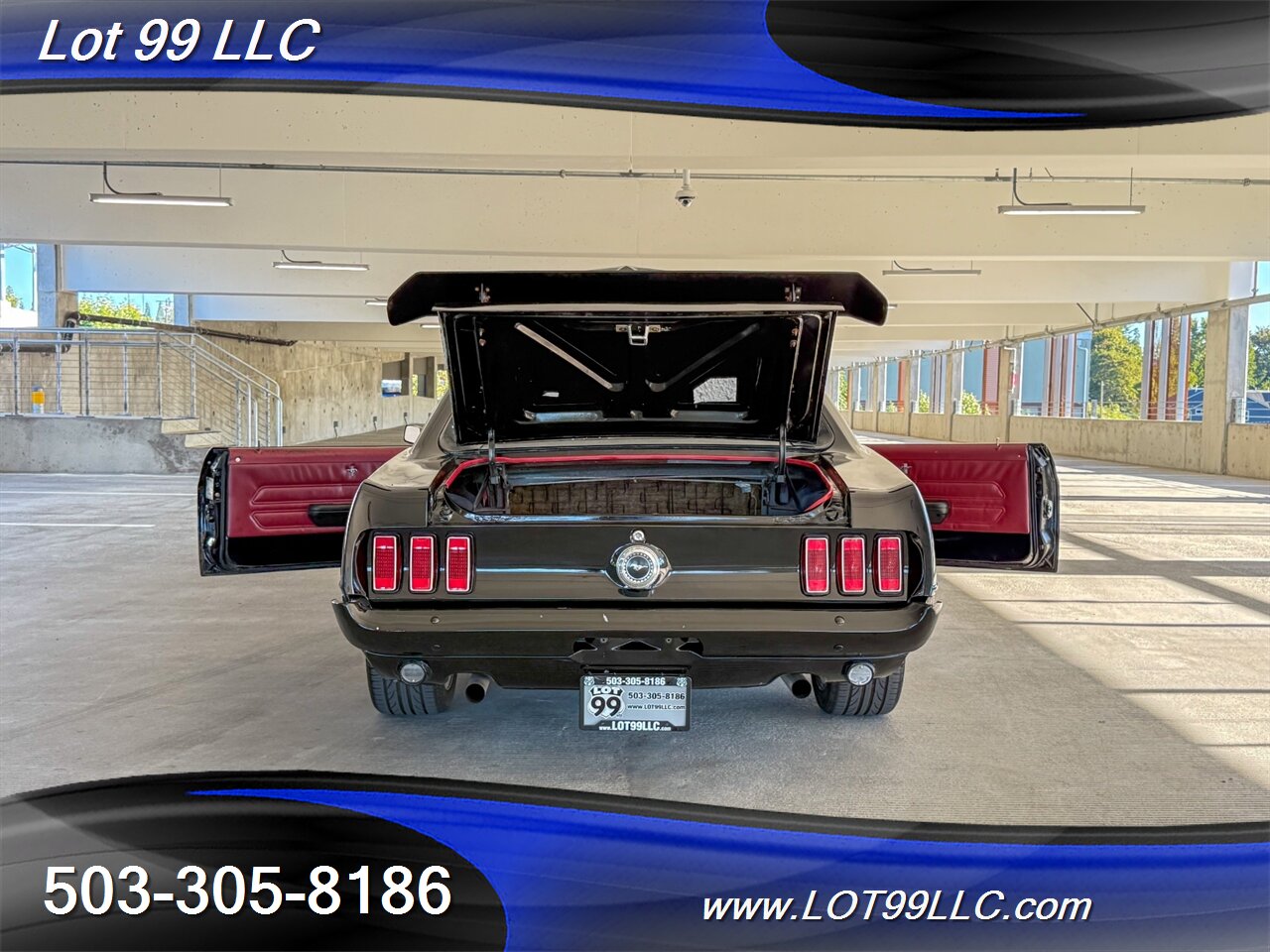 1969 Ford Mustang 351 V8 New Red Interior & Headliner 17 " Wheels New Tires Front Disc Brakes - Photo 30 - Milwaukie, OR 97267