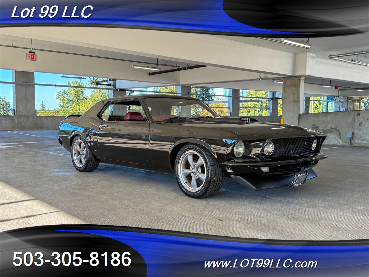 1969 Ford Mustang 351 V8 New Red Interior & Headliner 17 " Wheels New Tires Front Disc Brakes - Photo 4 - Milwaukie, OR 97267