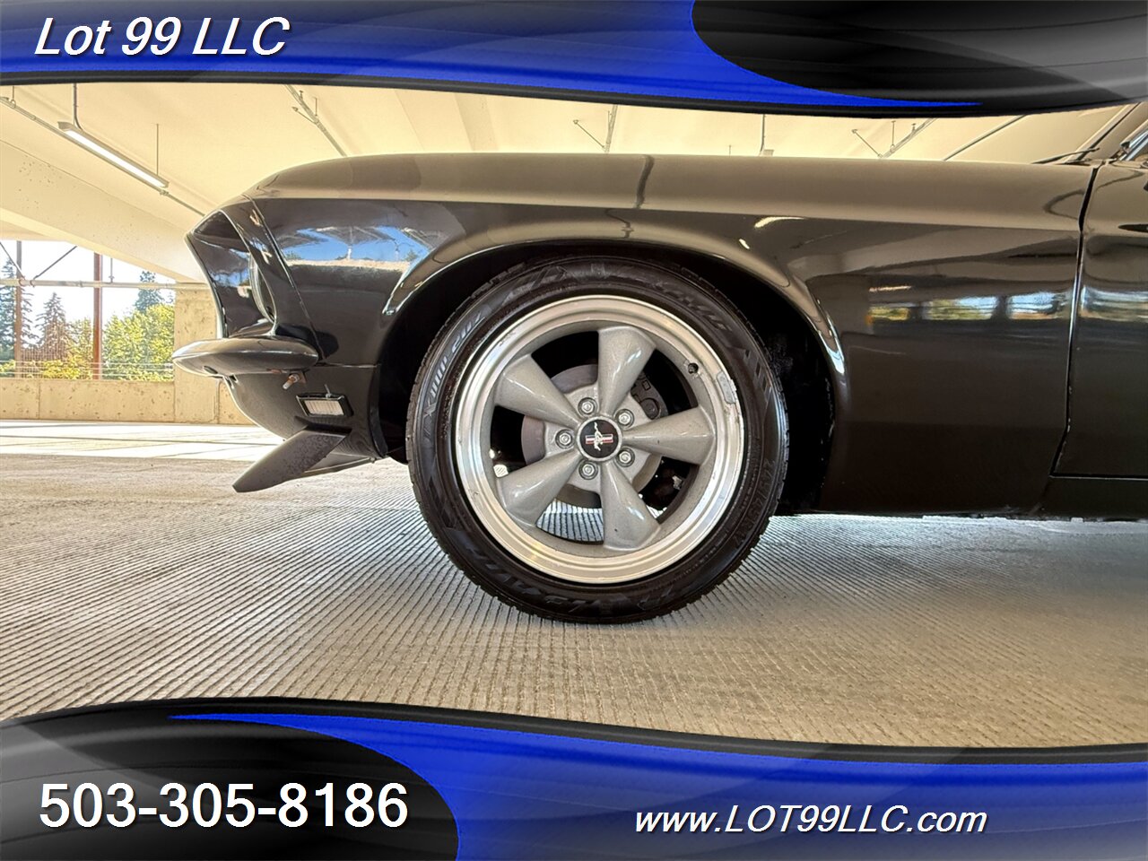 1969 Ford Mustang 351 V8 New Red Interior & Headliner 17 " Wheels New Tires Front Disc Brakes - Photo 23 - Milwaukie, OR 97267