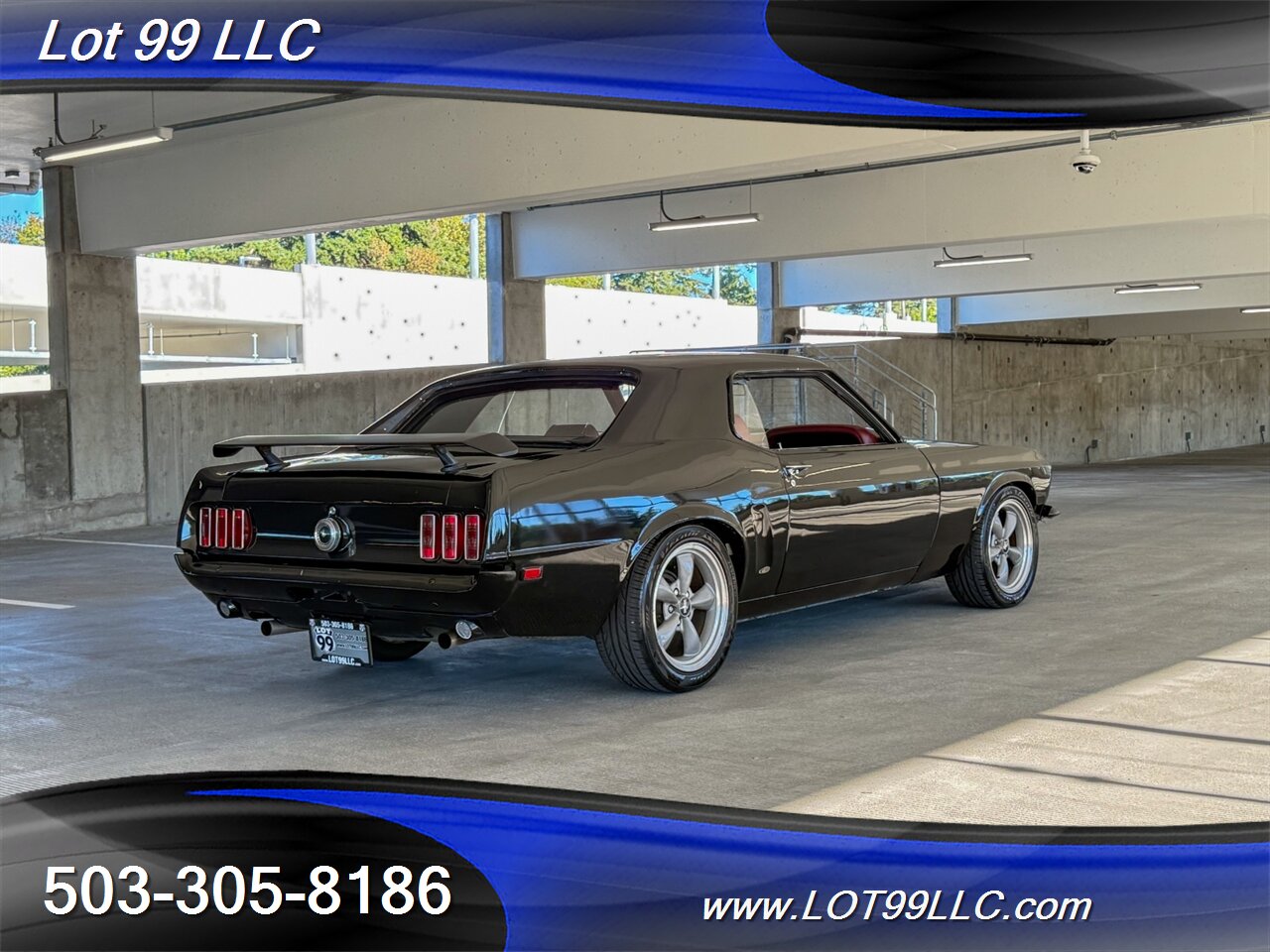 1969 Ford Mustang 351 V8 New Red Interior & Headliner 17 " Wheels New Tires Front Disc Brakes - Photo 6 - Milwaukie, OR 97267