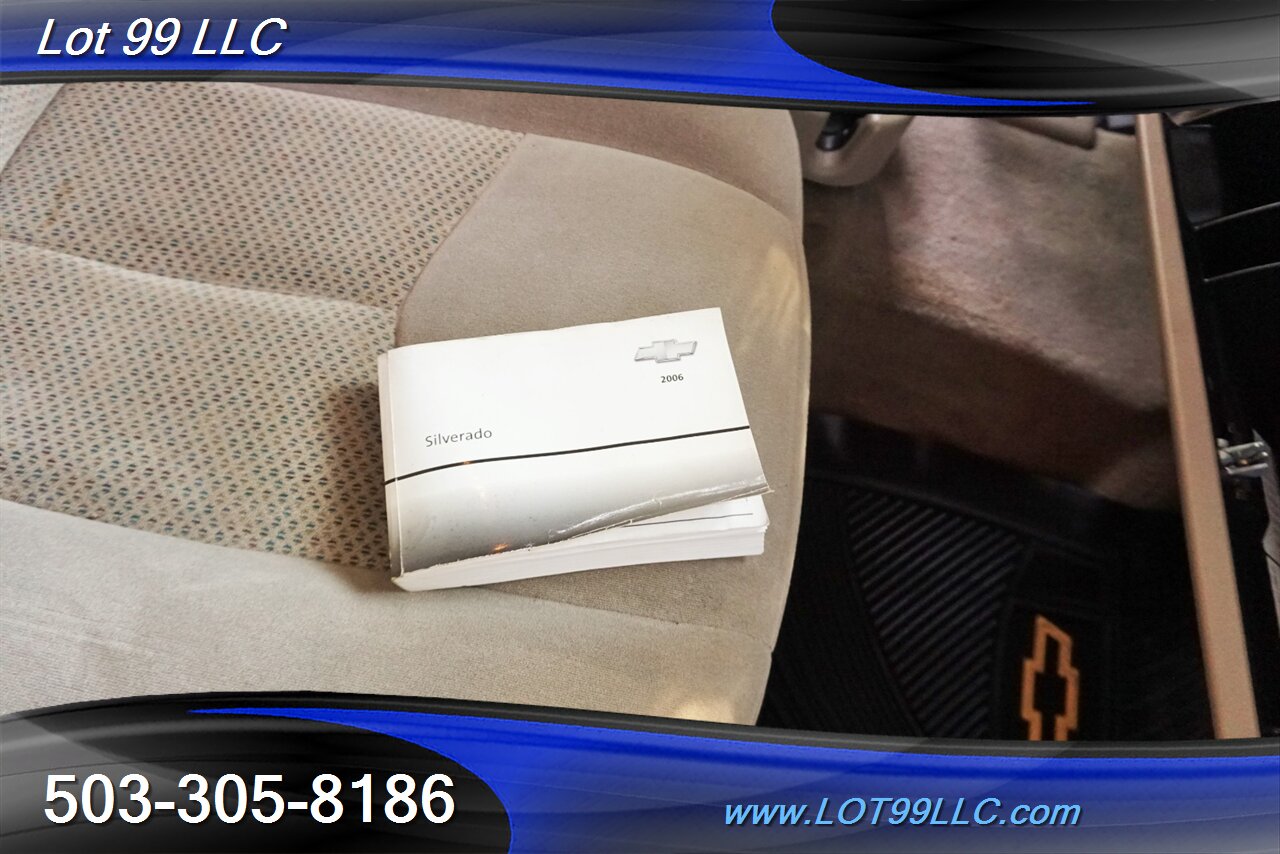 2006 Chevrolet Silverado 1500 LT1 4X4 V8 4.8L Automatic SHORT BED 2 OWNERS   - Photo 28 - Milwaukie, OR 97267