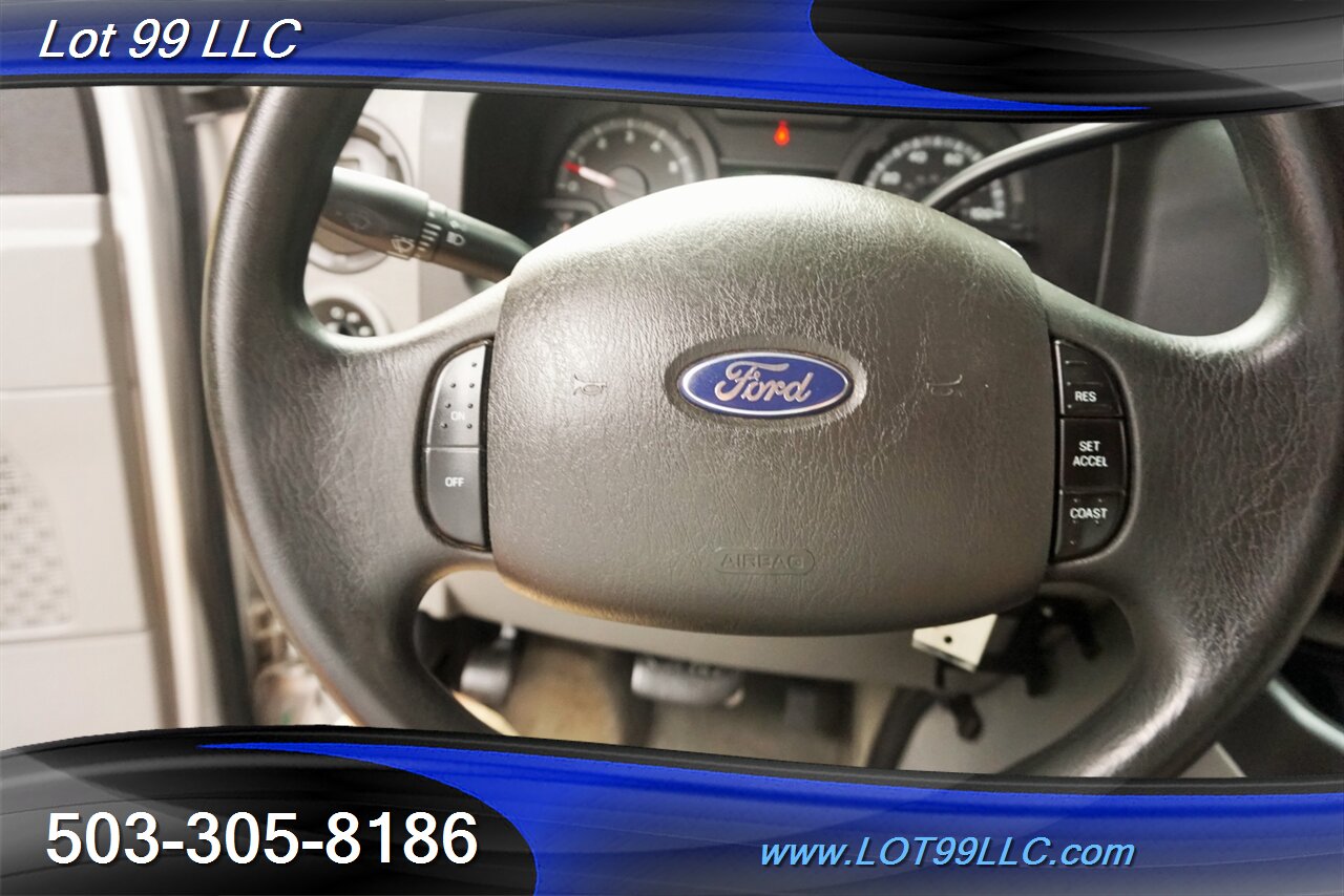 2012 Ford E-350 SD XLT V8 5.4L RV Conversion Bed High Roof   - Photo 31 - Milwaukie, OR 97267