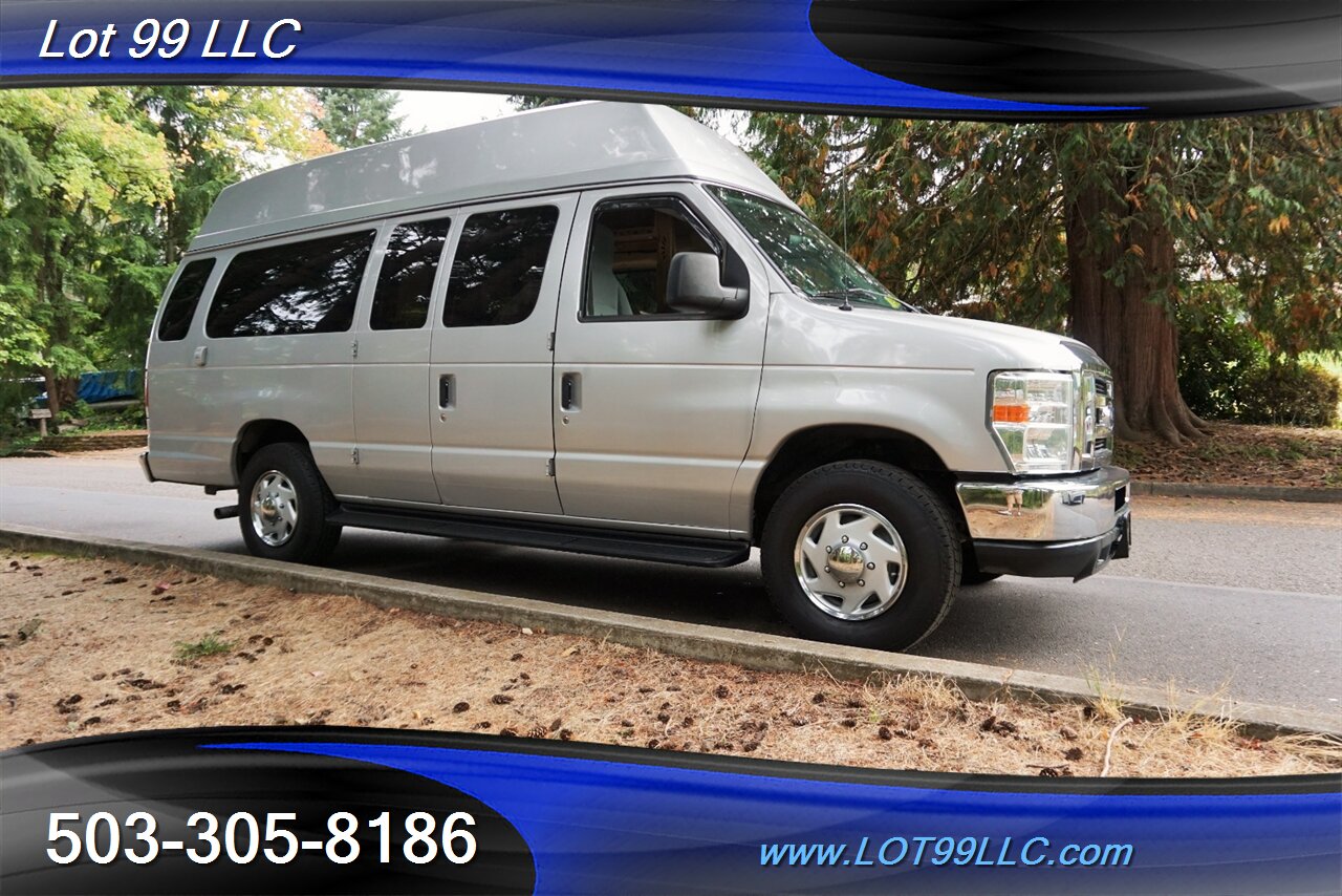 2012 Ford E-350 SD XLT V8 5.4L RV Conversion Bed High Roof   - Photo 7 - Milwaukie, OR 97267