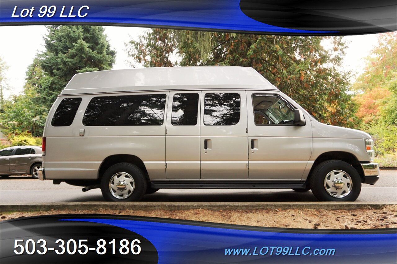 2012 Ford E-350 SD XLT V8 5.4L RV Conversion Bed High Roof   - Photo 8 - Milwaukie, OR 97267