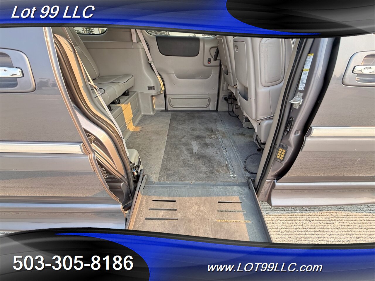 2007 Buick Terraza CXL 124K WHEELCHAIR VAN Power Side Ramp Leather  NEW TIRES Overhead DVD Entertainment - Photo 8 - Milwaukie, OR 97267
