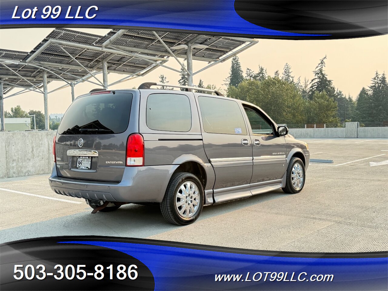 2007 Buick Terraza CXL 124K WHEELCHAIR VAN Power Side Ramp Leather  NEW TIRES Overhead DVD Entertainment - Photo 14 - Milwaukie, OR 97267