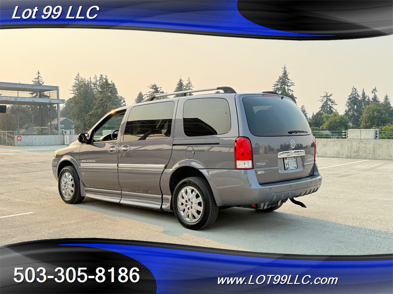 2007 Buick Terraza CXL 124K WHEELCHAIR VAN Power Side Ramp Leather  NEW TIRES Overhead DVD Entertainment - Photo 16 - Milwaukie, OR 97267