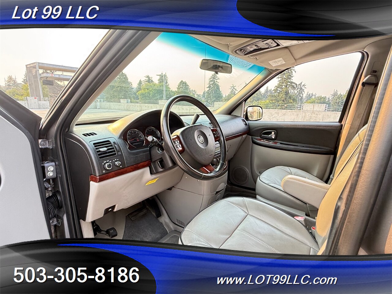 2007 Buick Terraza CXL 124K WHEELCHAIR VAN Power Side Ramp Leather  NEW TIRES Overhead DVD Entertainment - Photo 34 - Milwaukie, OR 97267