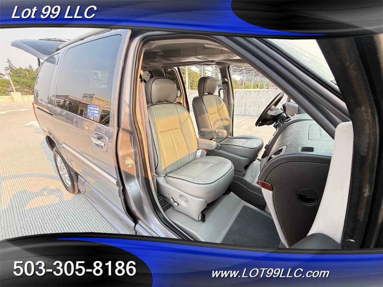 2007 Buick Terraza CXL 124K WHEELCHAIR VAN Power Side Ramp Leather  NEW TIRES Overhead DVD Entertainment - Photo 20 - Milwaukie, OR 97267