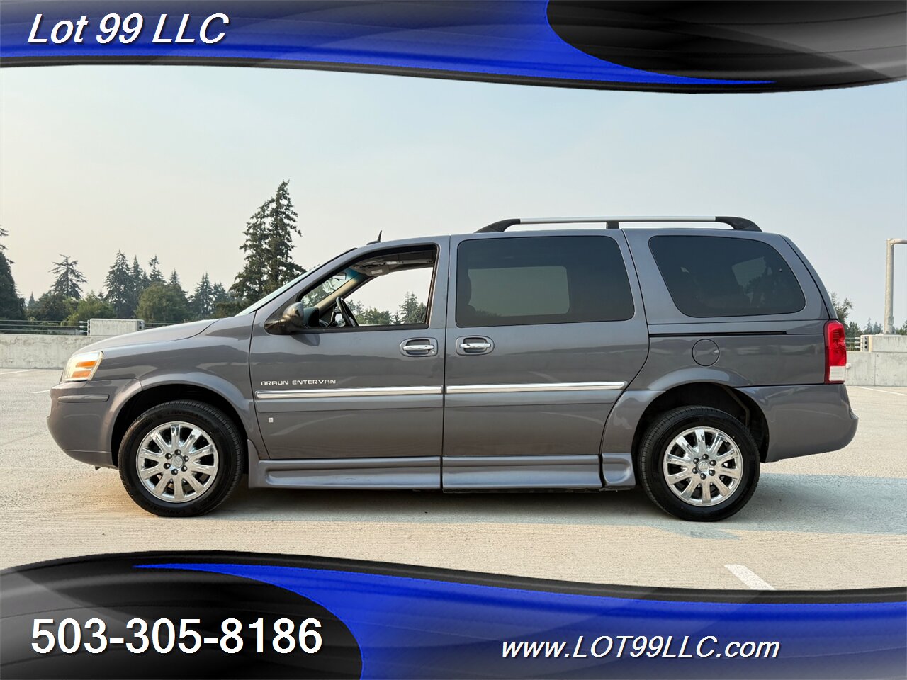 2007 Buick Terraza CXL 124K WHEELCHAIR VAN Power Side Ramp Leather  NEW TIRES Overhead DVD Entertainment - Photo 9 - Milwaukie, OR 97267