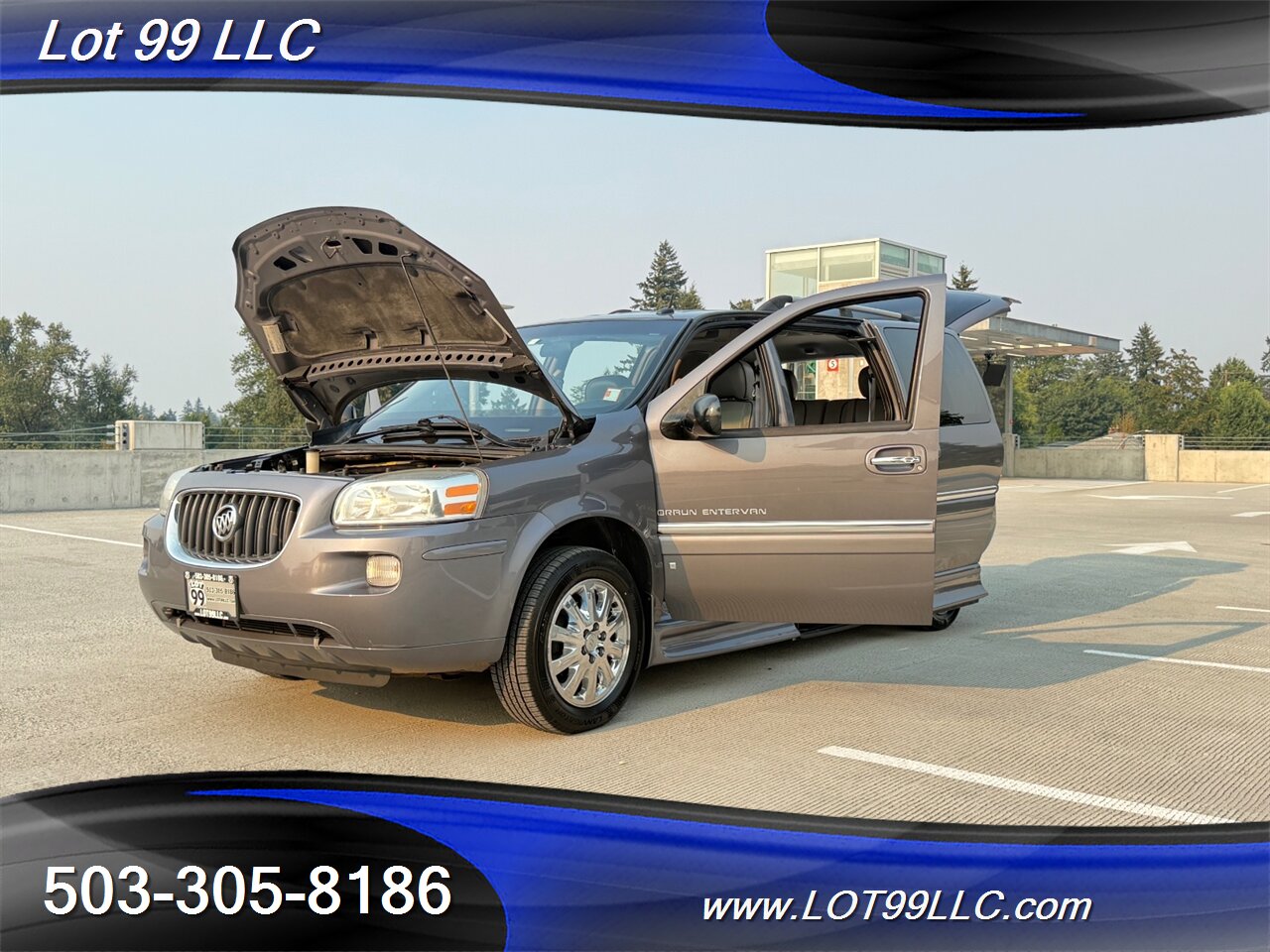 2007 Buick Terraza CXL 124K WHEELCHAIR VAN Power Side Ramp Leather  NEW TIRES Overhead DVD Entertainment - Photo 26 - Milwaukie, OR 97267