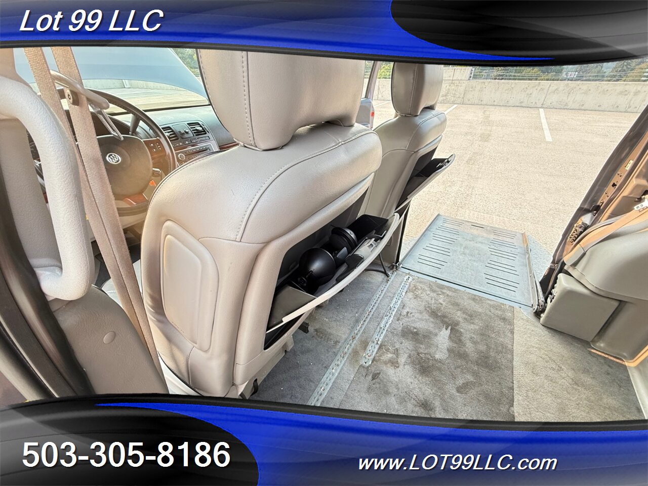 2007 Buick Terraza CXL 124K WHEELCHAIR VAN Power Side Ramp Leather  NEW TIRES Overhead DVD Entertainment - Photo 44 - Milwaukie, OR 97267