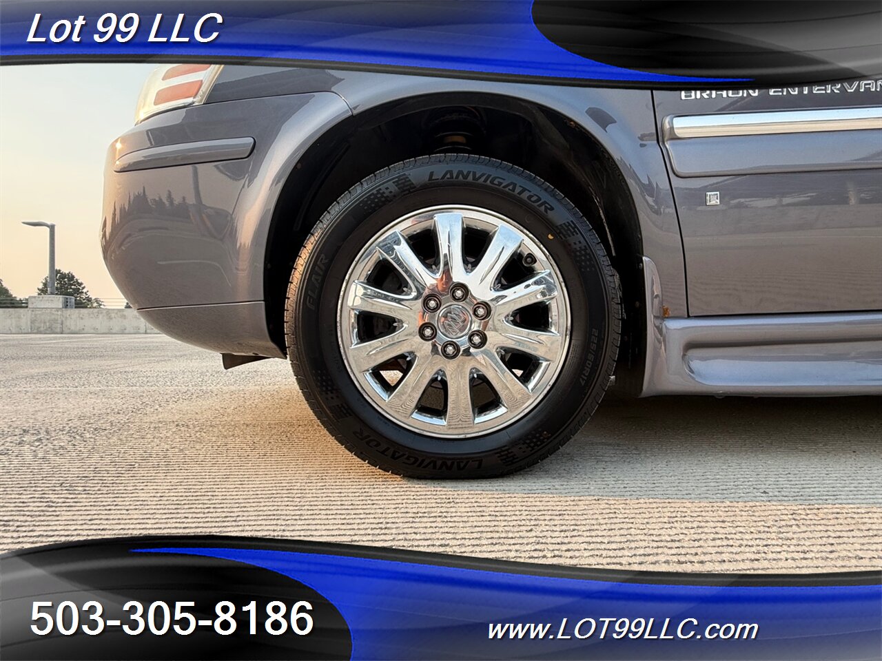 2007 Buick Terraza CXL 124K WHEELCHAIR VAN Power Side Ramp Leather  NEW TIRES Overhead DVD Entertainment - Photo 48 - Milwaukie, OR 97267