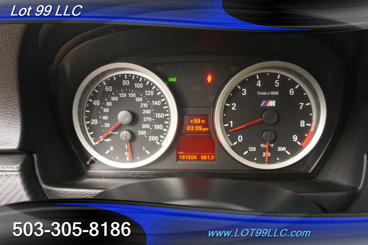 2008 BMW M3 Sedan V8 6 Speed Manual Heated Leather MOON GPS   - Photo 20 - Milwaukie, OR 97267