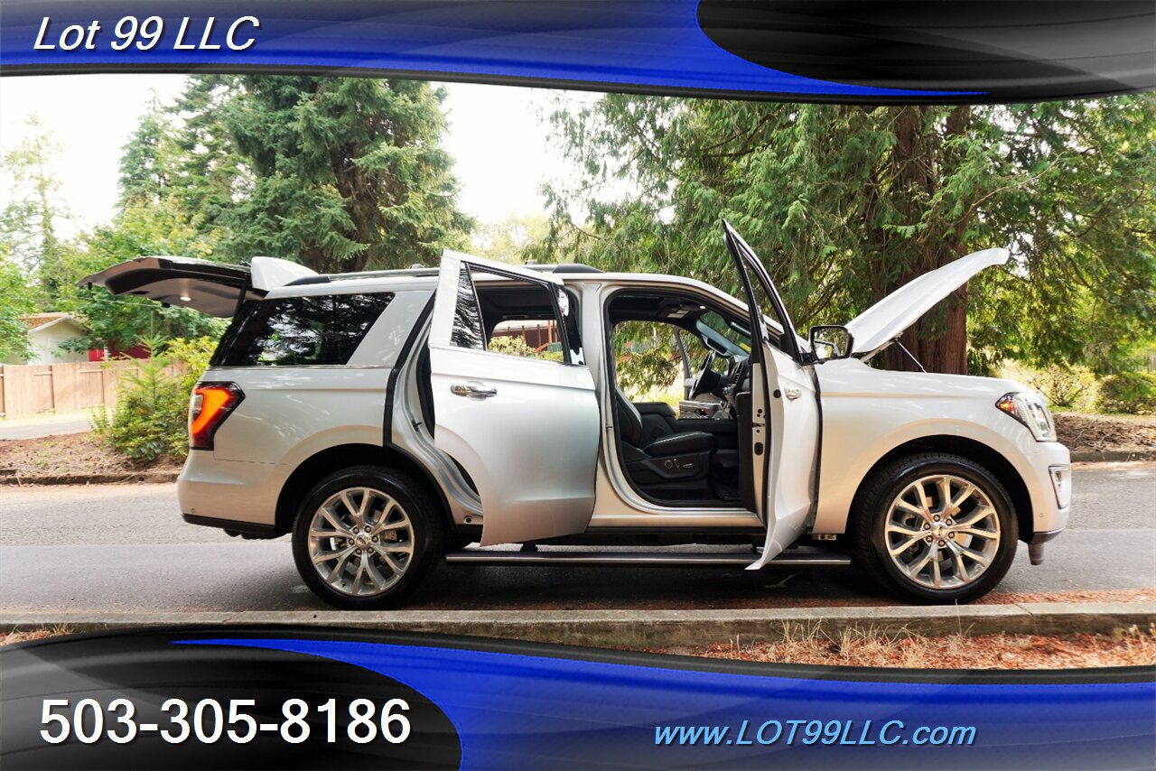 2019 Ford Expedition Limited 4X4 V6 3.5L Ecoboost Heated AC Leather Seats Pano Roof Captain Seats Premium Wheels Newer Tires 1 OWNER - Photo 34 - Milwaukie, OR 97267