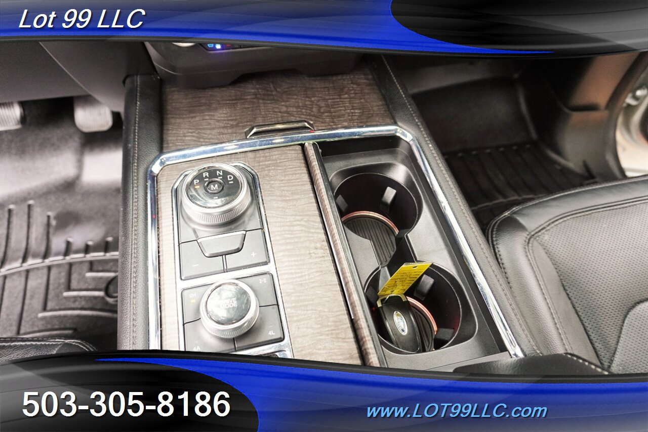 2019 Ford Expedition Limited 4X4 V6 3.5L Ecoboost Heated AC Leather Seats Pano Roof Captain Seats Premium Wheels Newer Tires 1 OWNER - Photo 27 - Milwaukie, OR 97267