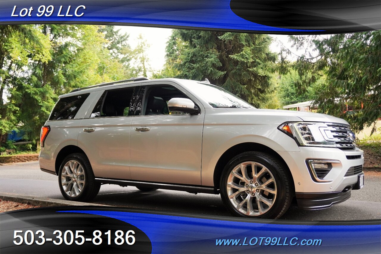 2019 Ford Expedition Limited 4X4 V6 3.5L Ecoboost Heated AC Leather Seats Pano Roof Captain Seats Premium Wheels Newer Tires 1 OWNER - Photo 7 - Milwaukie, OR 97267