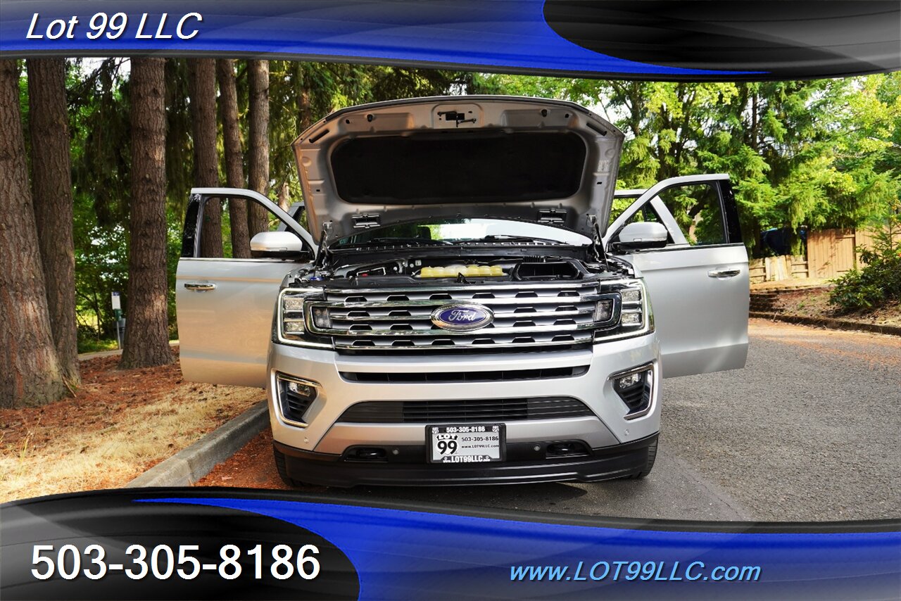 2019 Ford Expedition Limited 4X4 V6 3.5L Ecoboost Heated AC Leather Seats Pano Roof Captain Seats Premium Wheels Newer Tires 1 OWNER - Photo 33 - Milwaukie, OR 97267
