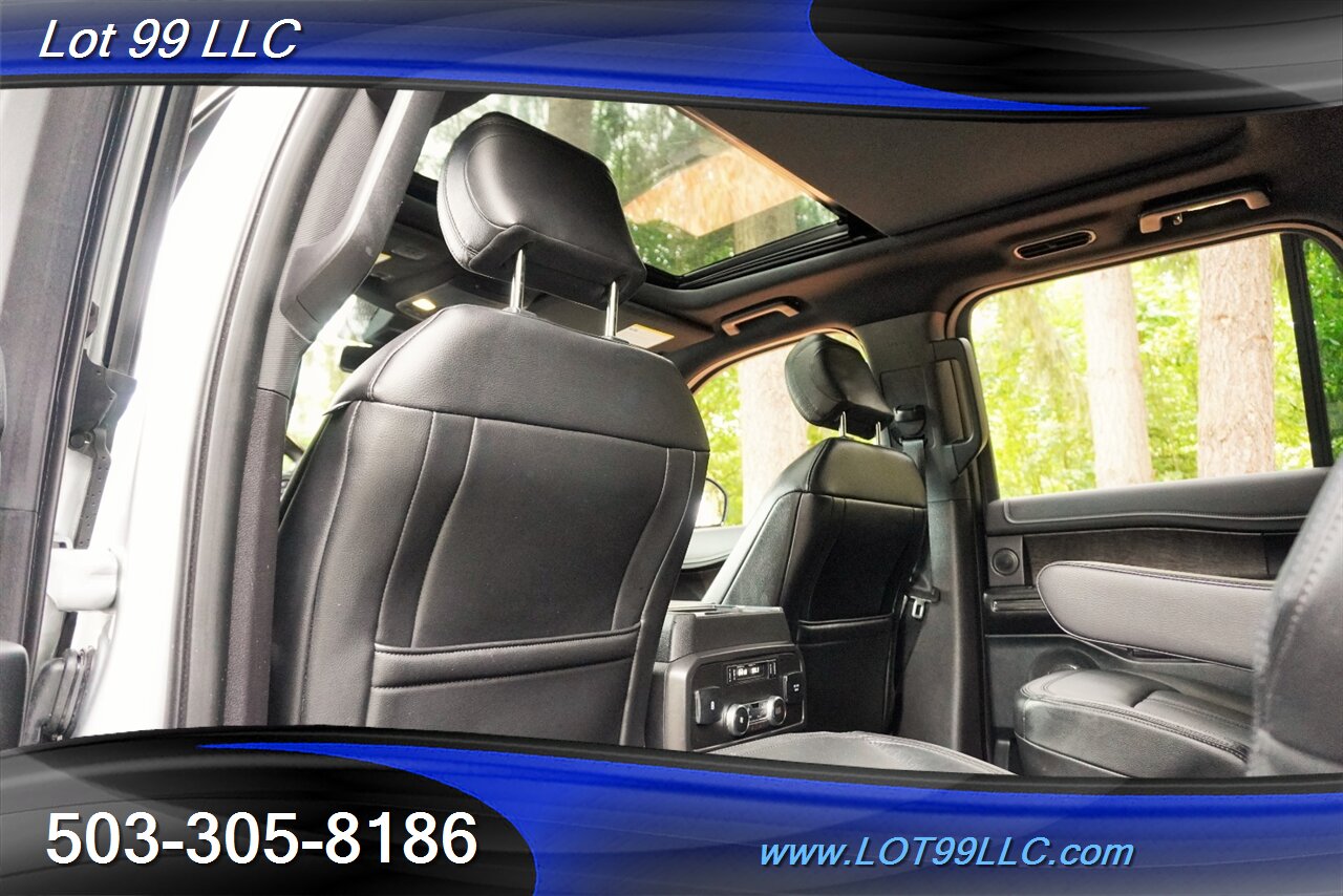 2019 Ford Expedition Limited 4X4 V6 3.5L Ecoboost Heated AC Leather Seats Pano Roof Captain Seats Premium Wheels Newer Tires 1 OWNER - Photo 13 - Milwaukie, OR 97267