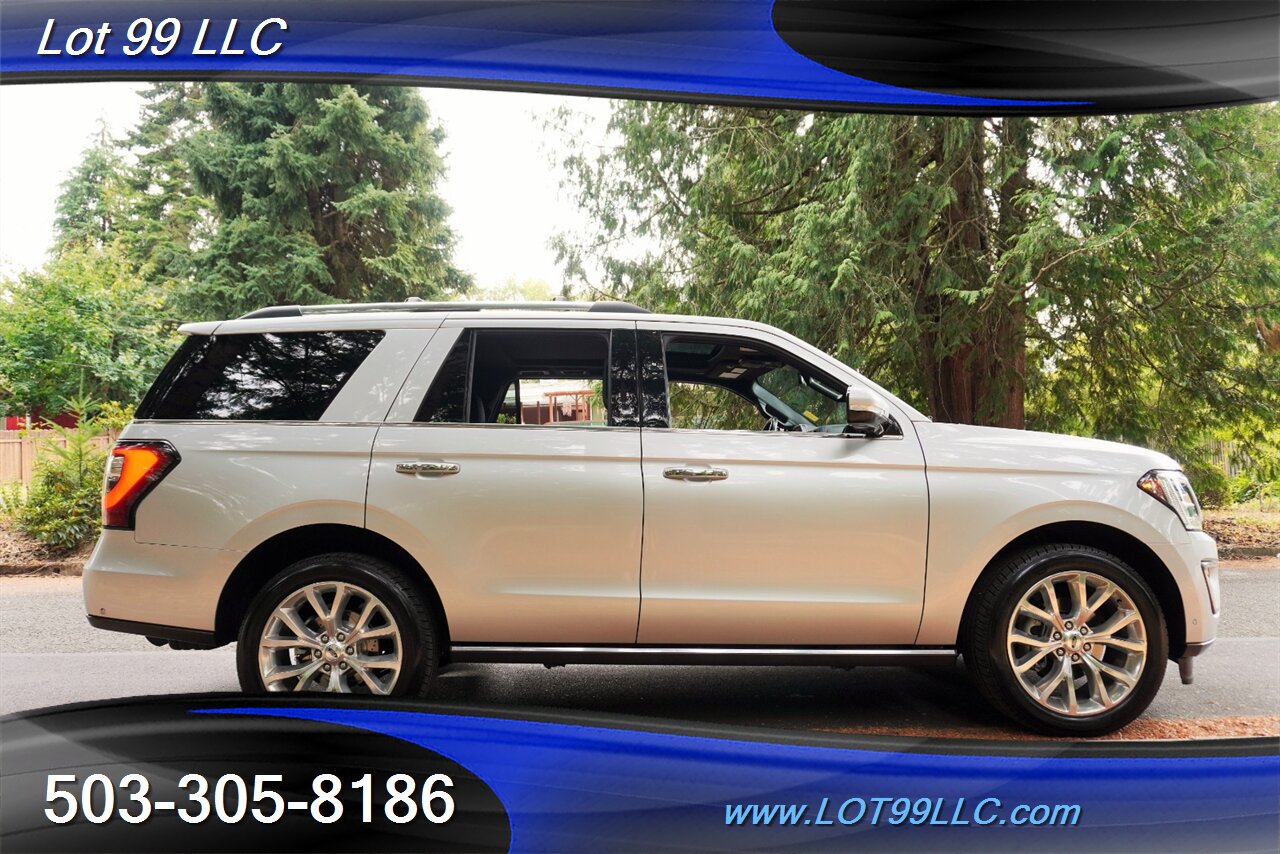 2019 Ford Expedition Limited 4X4 V6 3.5L Ecoboost Heated AC Leather Seats Pano Roof Captain Seats Premium Wheels Newer Tires 1 OWNER - Photo 8 - Milwaukie, OR 97267
