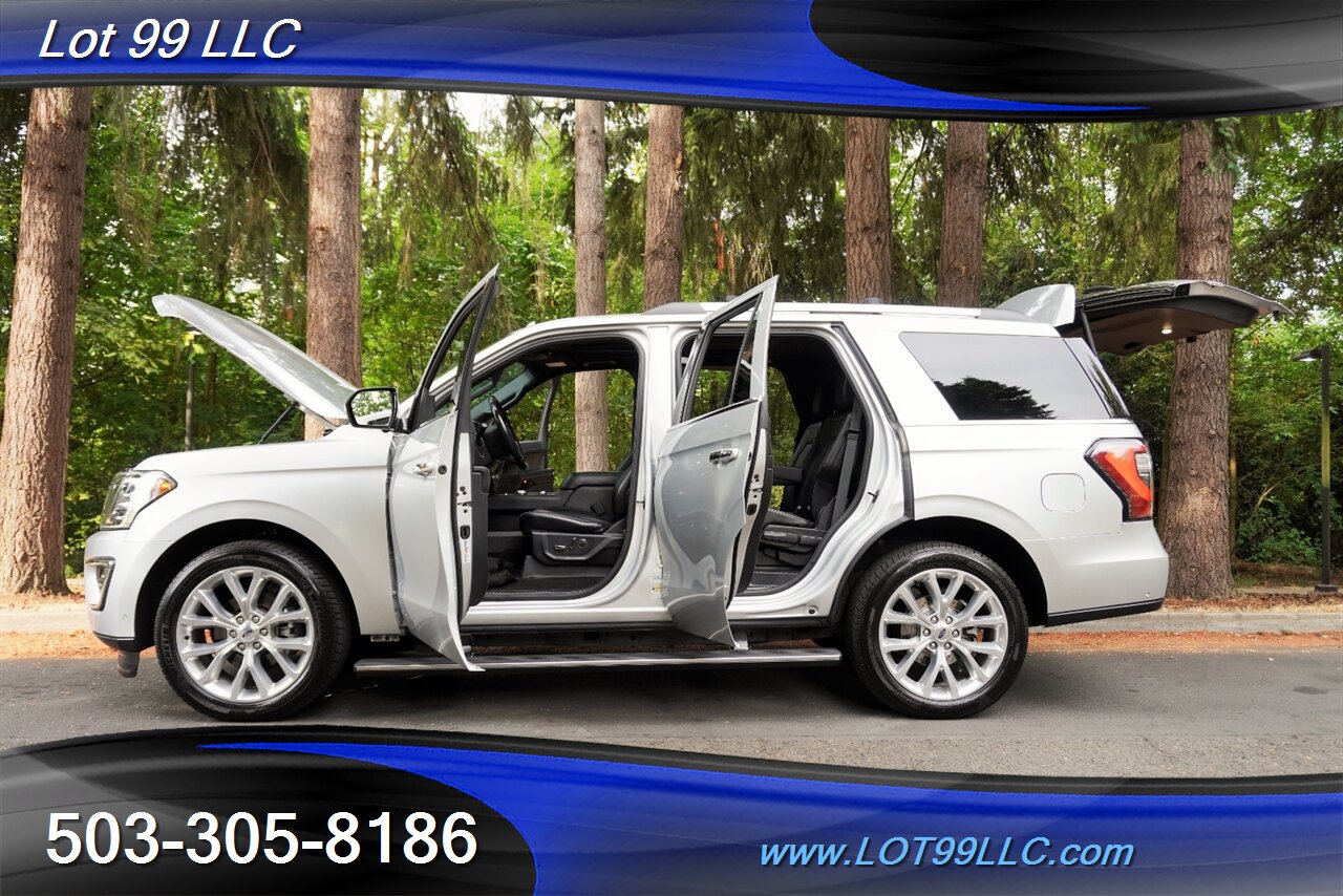2019 Ford Expedition Limited 4X4 V6 3.5L Ecoboost Heated AC Leather Seats Pano Roof Captain Seats Premium Wheels Newer Tires 1 OWNER - Photo 32 - Milwaukie, OR 97267