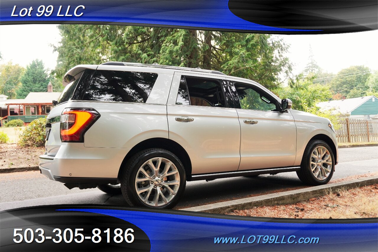 2019 Ford Expedition Limited 4X4 V6 3.5L Ecoboost Heated AC Leather Seats Pano Roof Captain Seats Premium Wheels Newer Tires 1 OWNER - Photo 9 - Milwaukie, OR 97267