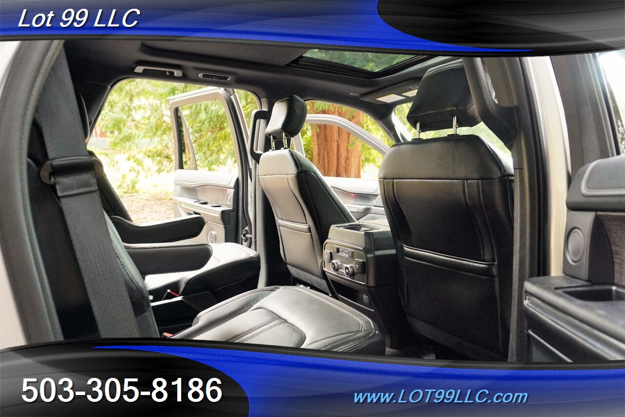 2019 Ford Expedition Limited 4X4 V6 3.5L Ecoboost Heated AC Leather Seats Pano Roof Captain Seats Premium Wheels Newer Tires 1 OWNER - Photo 18 - Milwaukie, OR 97267