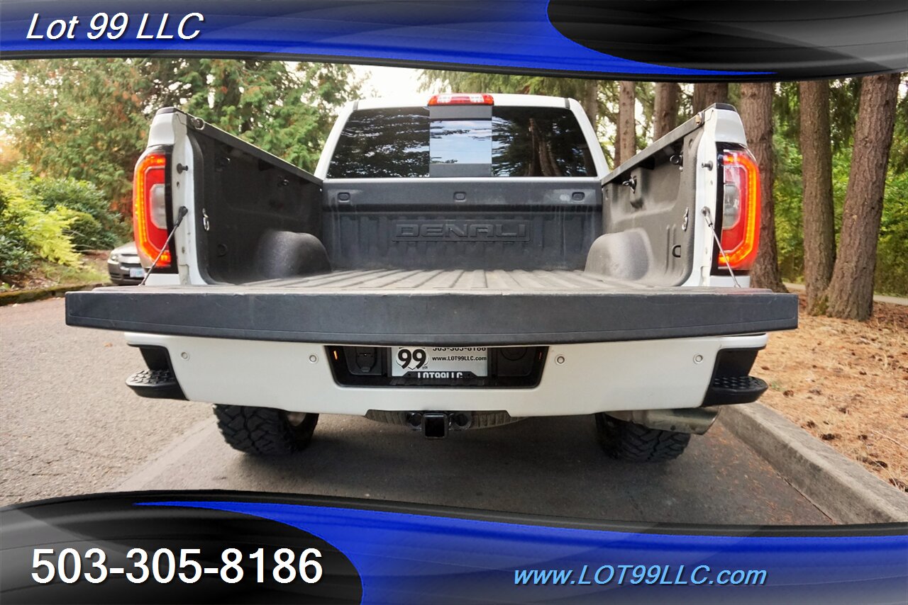 2017 GMC Sierra 1500 Denali 4X4 V8 6.2L Leather Moon NEW TIRES 1 OWNER - Photo 16 - Milwaukie, OR 97267
