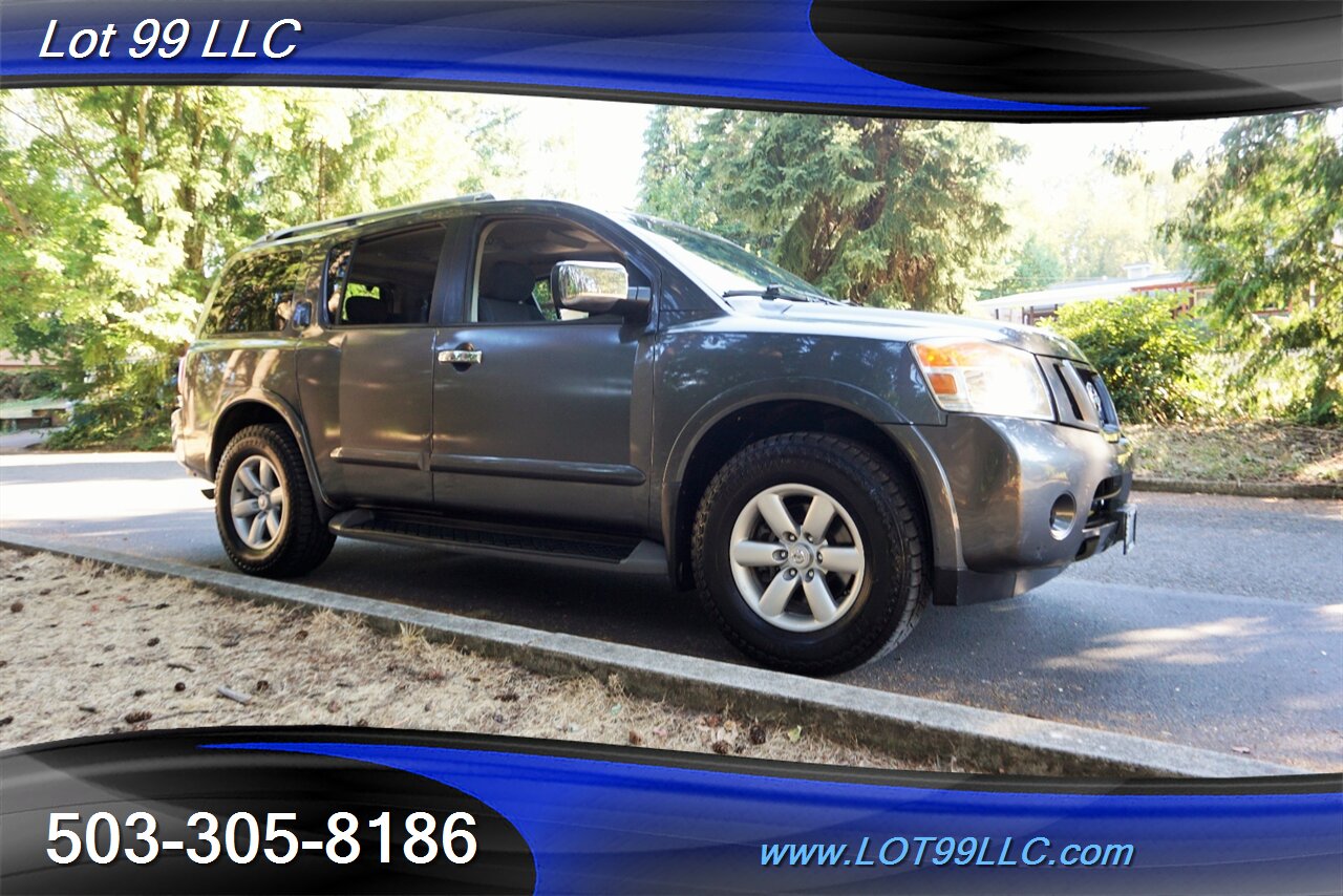2010 Nissan Armada SE 4X4 V8 5.6L Auto 3 ROW Seating NEW TIRES - Photo 7 - Milwaukie, OR 97267
