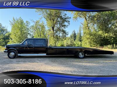 1994 Ford F-350 CrewCab OBS  7.3 Diesel 5 Speed Manual Wedge Truck  Show Hauler Truck