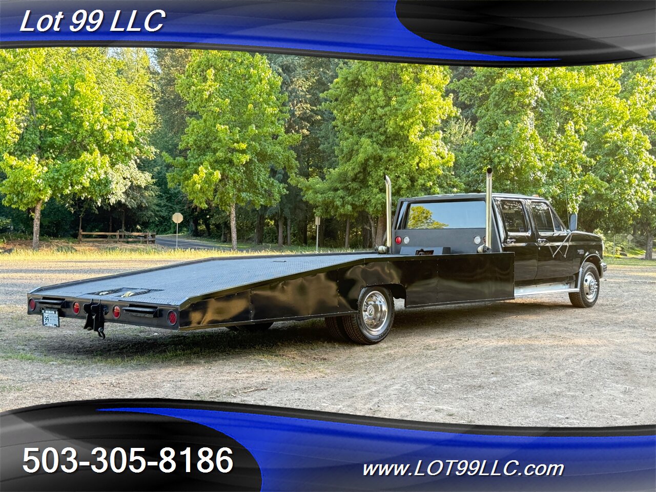 1994 Ford F-350 CrewCab OBS  7.3 Diesel 5 Speed Manual Wedge Truck  Show Hauler - Photo 11 - Milwaukie, OR 97267