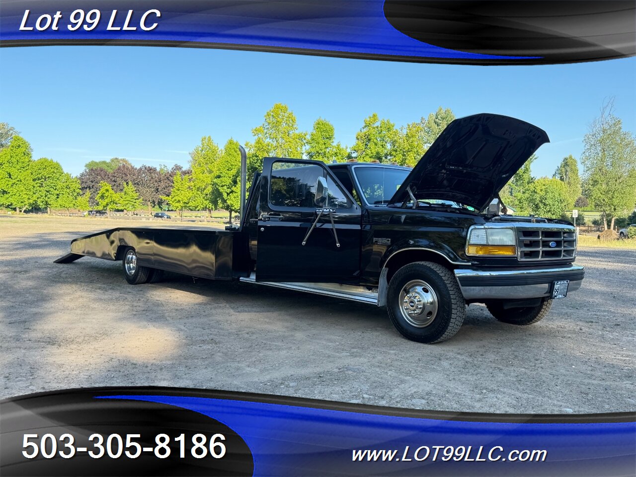 1994 Ford F-350 CrewCab OBS  7.3 Diesel 5 Speed Manual Wedge Truck  Show Hauler - Photo 27 - Milwaukie, OR 97267