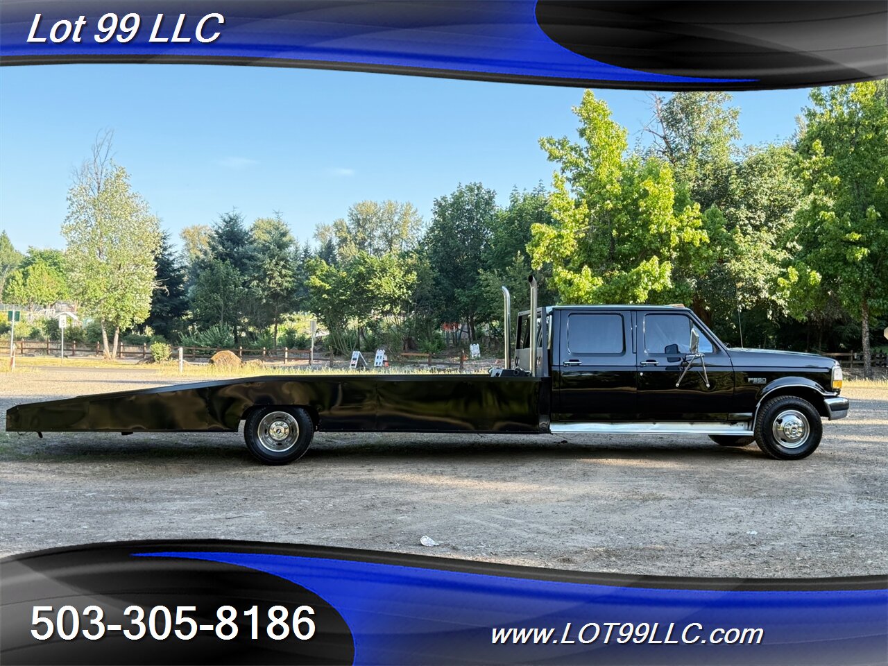 1994 Ford F-350 CrewCab OBS  7.3 Diesel 5 Speed Manual Wedge Truck  Show Hauler - Photo 10 - Milwaukie, OR 97267