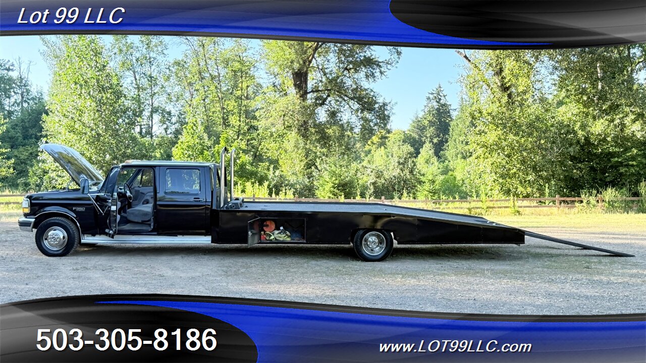 1994 Ford F-350 CrewCab OBS  7.3 Diesel 5 Speed Manual Wedge Truck  Show Hauler - Photo 21 - Milwaukie, OR 97267