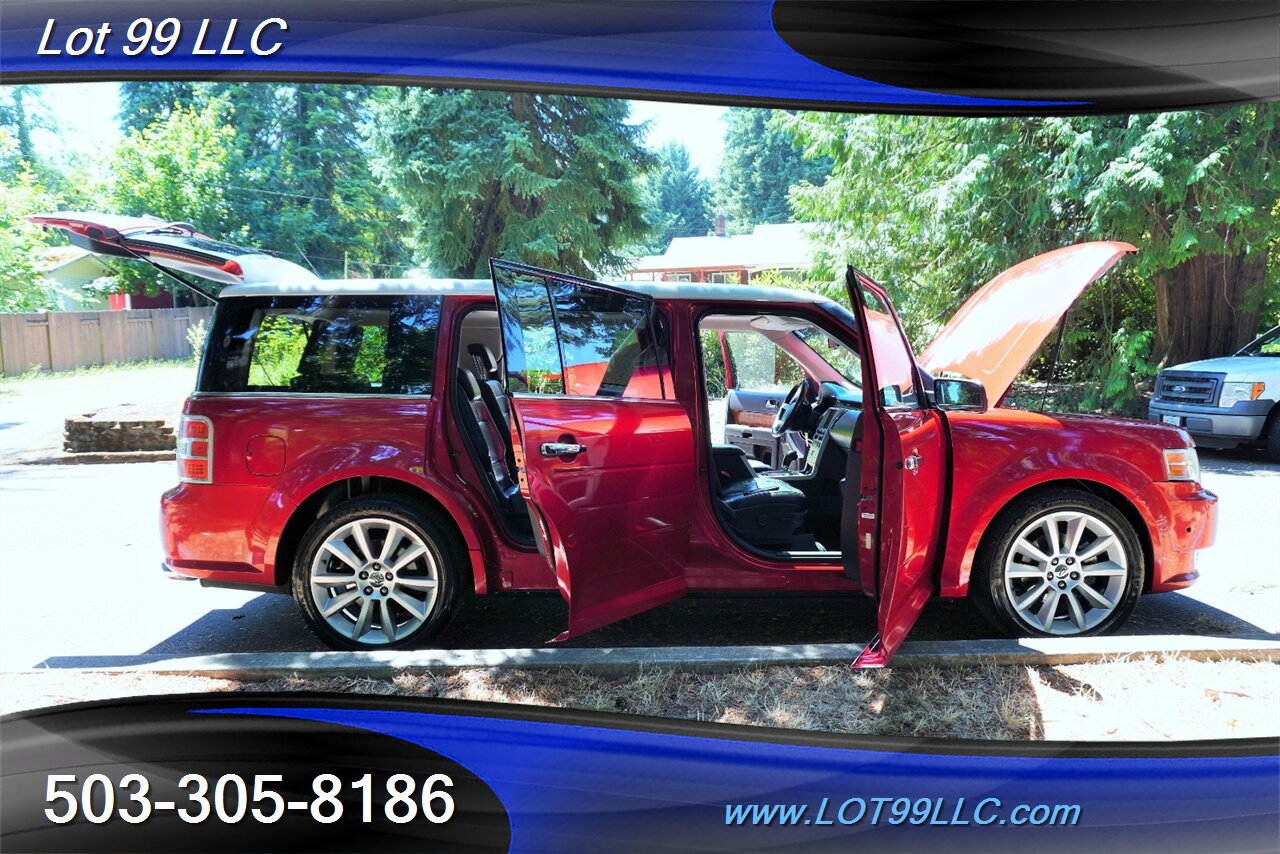 2011 Ford Flex Limited AWD V6 3.5L TWIN TURBO Heated Leather GPS  Pano Roof Premium Wheels Newer Tires 2 OWNERS - Photo 30 - Milwaukie, OR 97267
