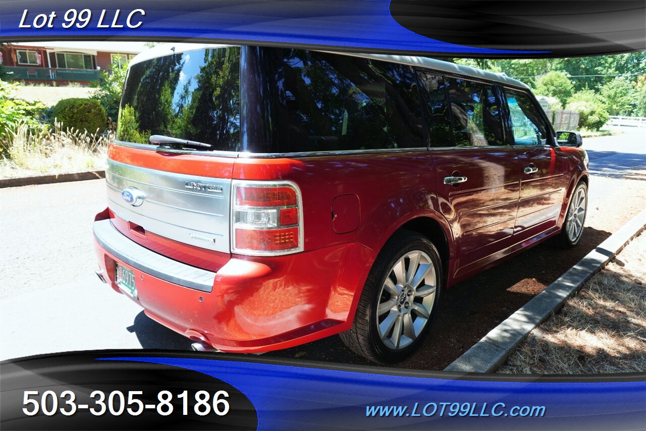 2011 Ford Flex Limited AWD V6 3.5L TWIN TURBO Heated Leather GPS  Pano Roof Premium Wheels Newer Tires 2 OWNERS - Photo 9 - Milwaukie, OR 97267