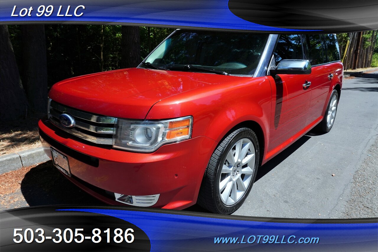 2011 Ford Flex Limited AWD V6 3.5L TWIN TURBO Heated Leather GPS  Pano Roof Premium Wheels Newer Tires 2 OWNERS - Photo 5 - Milwaukie, OR 97267
