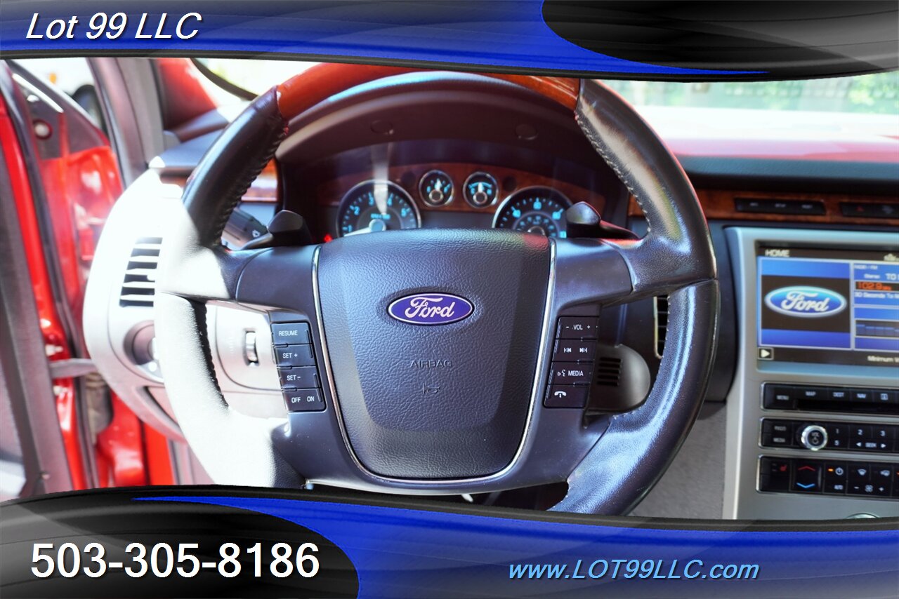 2011 Ford Flex Limited AWD V6 3.5L TWIN TURBO Heated Leather GPS  Pano Roof Premium Wheels Newer Tires 2 OWNERS - Photo 23 - Milwaukie, OR 97267