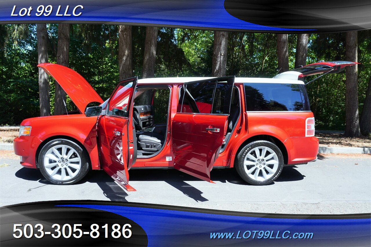 2011 Ford Flex Limited AWD V6 3.5L TWIN TURBO Heated Leather GPS  Pano Roof Premium Wheels Newer Tires 2 OWNERS - Photo 28 - Milwaukie, OR 97267