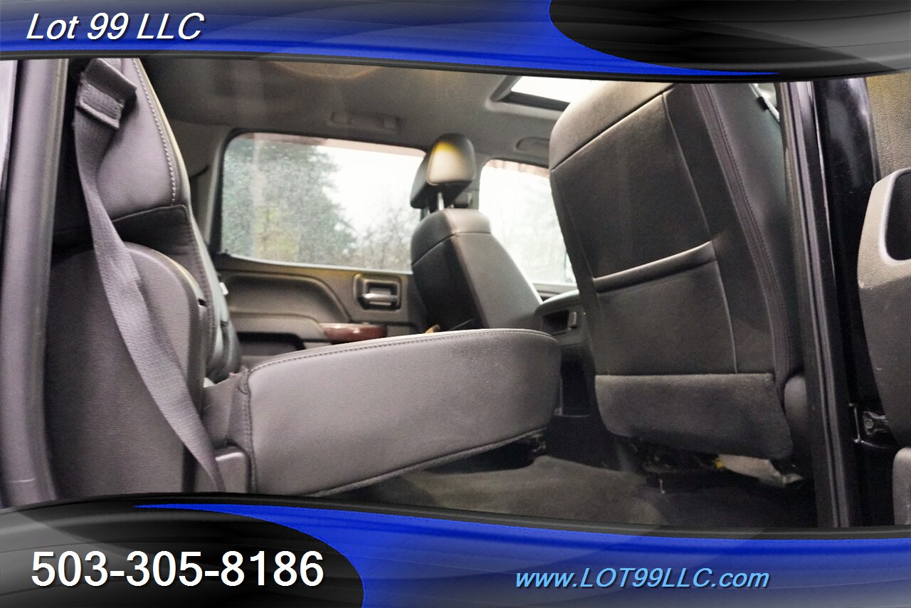 2018 GMC Sierra 3500HD SLT 4X4 92K 6.6L Duramax Diesel Heated AC Leather  GPS Moon Roof LIFTED 20S 37 OFF ROAD TIRES - Photo 16 - Milwaukie, OR 97267