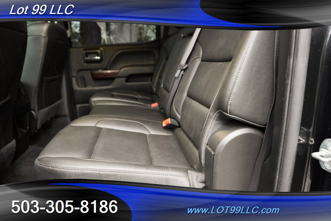 2018 GMC Sierra 3500HD SLT 4X4 92K 6.6L Duramax Diesel Heated AC Leather  GPS Moon Roof LIFTED 20S 37 OFF ROAD TIRES - Photo 14 - Milwaukie, OR 97267