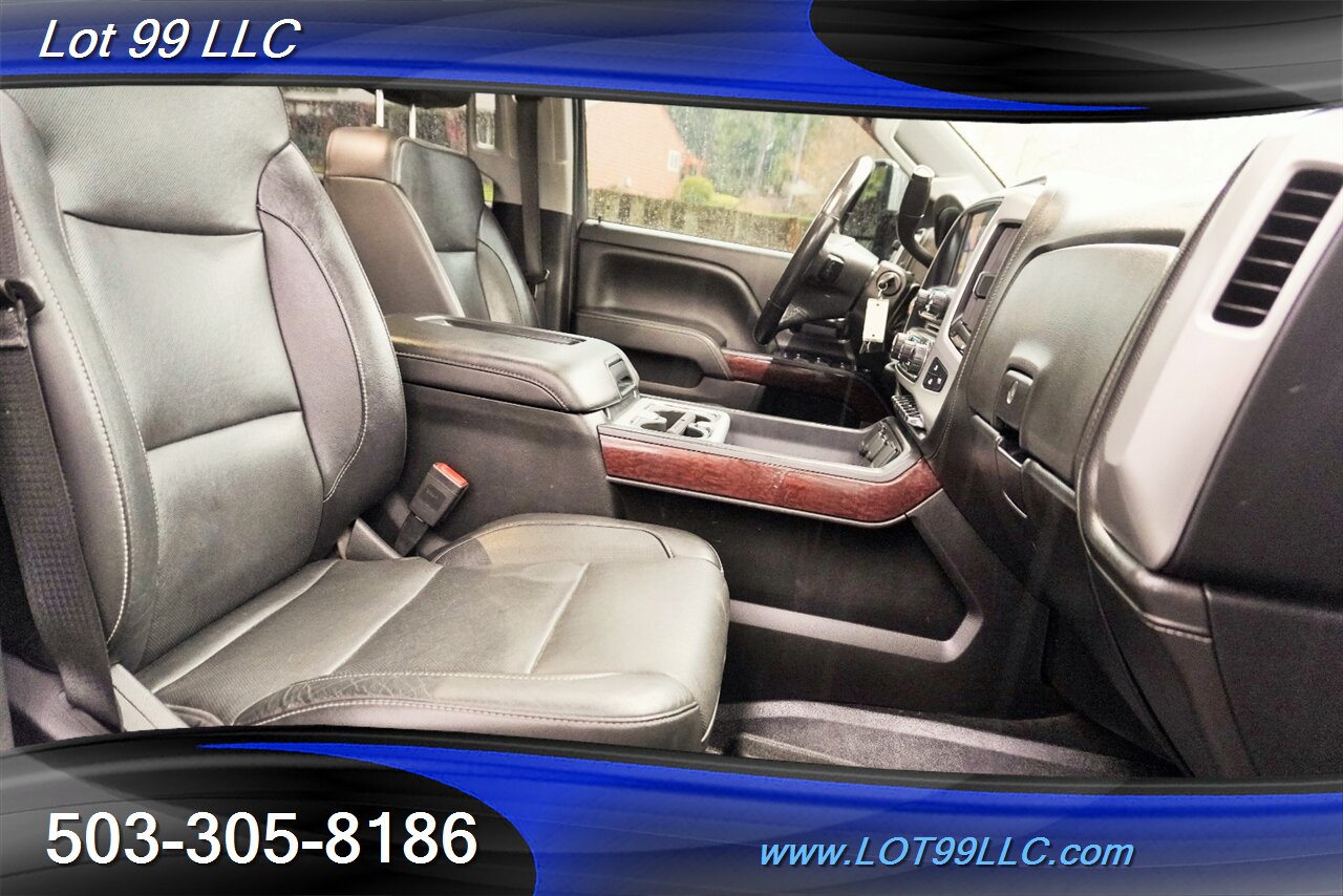 2018 GMC Sierra 3500HD SLT 4X4 92K 6.6L Duramax Diesel Heated AC Leather  GPS Moon Roof LIFTED 20S 37 OFF ROAD TIRES - Photo 19 - Milwaukie, OR 97267