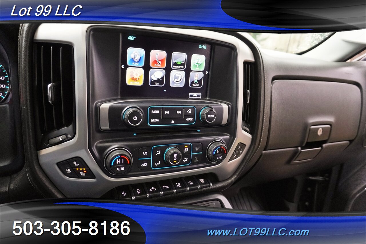 2018 GMC Sierra 3500HD SLT 4X4 92K 6.6L Duramax Diesel Heated AC Leather  GPS Moon Roof LIFTED 20S 37 OFF ROAD TIRES - Photo 22 - Milwaukie, OR 97267